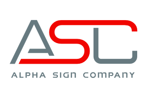 Alpha Sign Company Logo